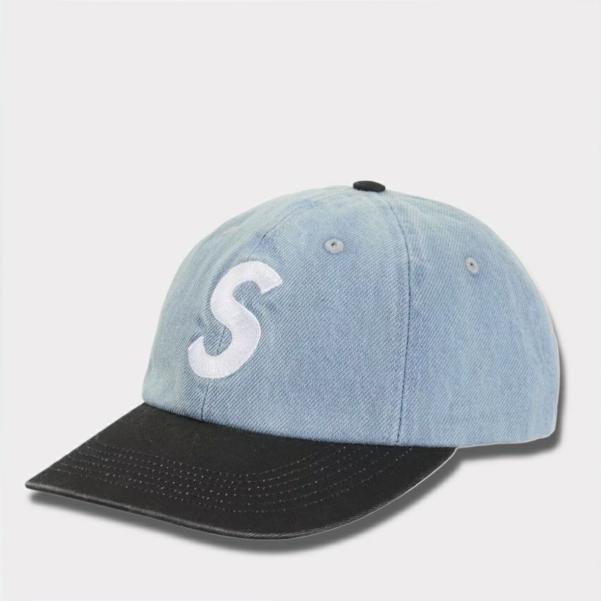Supreme シュプリーム 2025AW Pigment Coated 2-Tone S Logo 6-Panel Cap ピグメントコーテッド 2トーン エスロゴ 6パネルキャップ　デニム