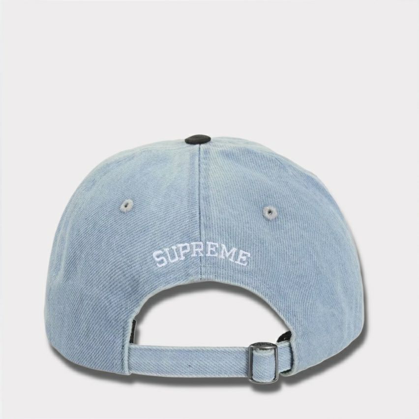 Supreme シュプリーム 2025AW Pigment Coated 2-Tone S Logo 6-Panel Cap ピグメントコーテッド 2トーン エスロゴ 6パネルキャップ　デニム1