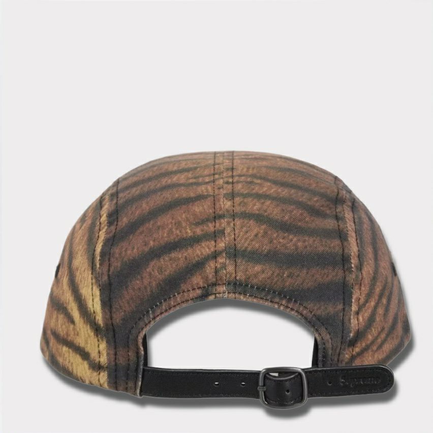 Supreme シュプリーム 2025AW Washed Chino Twill Camp Cap ウォッシュチノツイルキャンプキャップ　タイガー1