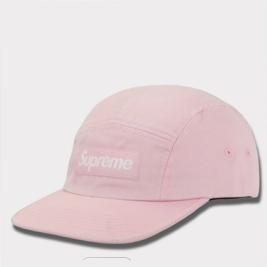 Supreme シュプリーム 2025AW Washed Chino Twill Camp Cap ウォッシュ