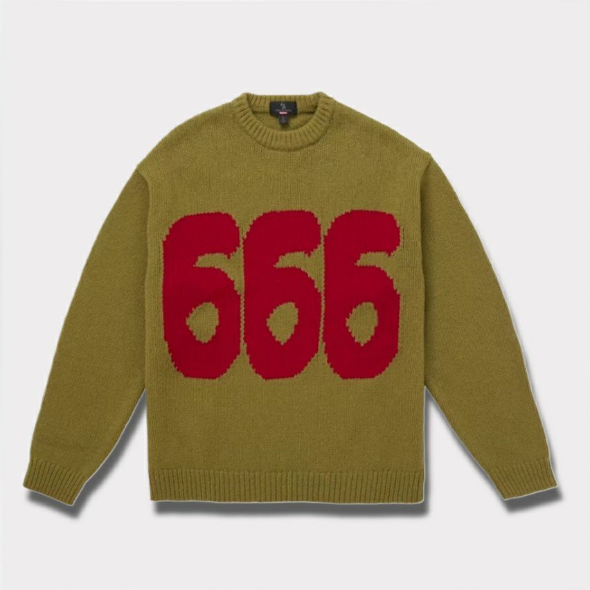 Supreme シュプリーム 2025AW Y's by Yohji Yamamoto Sweater ワイズバイヨウジヤマモト セーター オリーブ