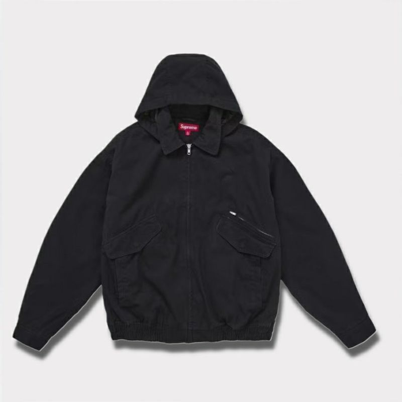 Supreme シュプリーム 2025AW Hooded Utility Jacket フード ユーティリティ ジャケット ブラック