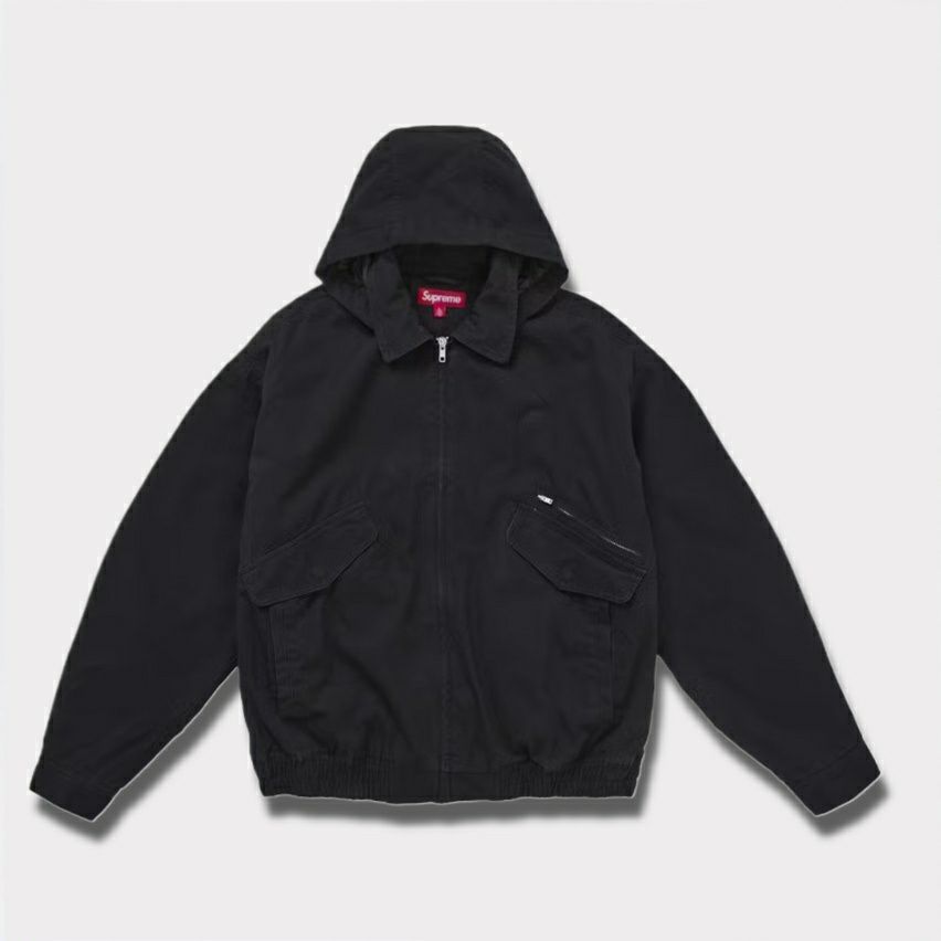 Supreme シュプリーム 2025AW Hooded Utility Jacket フード ユーティリティ ジャケット ブラック