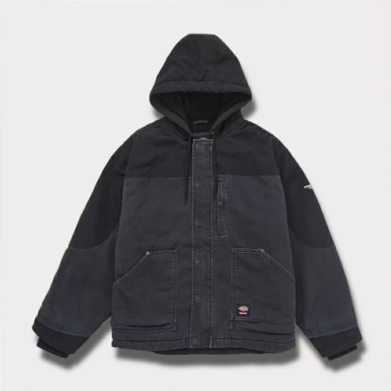 Supreme シュプリーム 2025AW Dickies Cordura Hooded Work Jacket ディッキーズ コーデュラ フード ワーク ジャケット ブラック