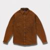 Supreme シュプリーム 2025AW Shearling Lined Denim Work Shirt　シアリング ラインド デニム ワーク シャツ　オーバーダイドオレンジ1