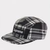  Supreme シュプリーム 2025AW Lochcarron Camp Capロッカロン キャンプ キャップ ブラック