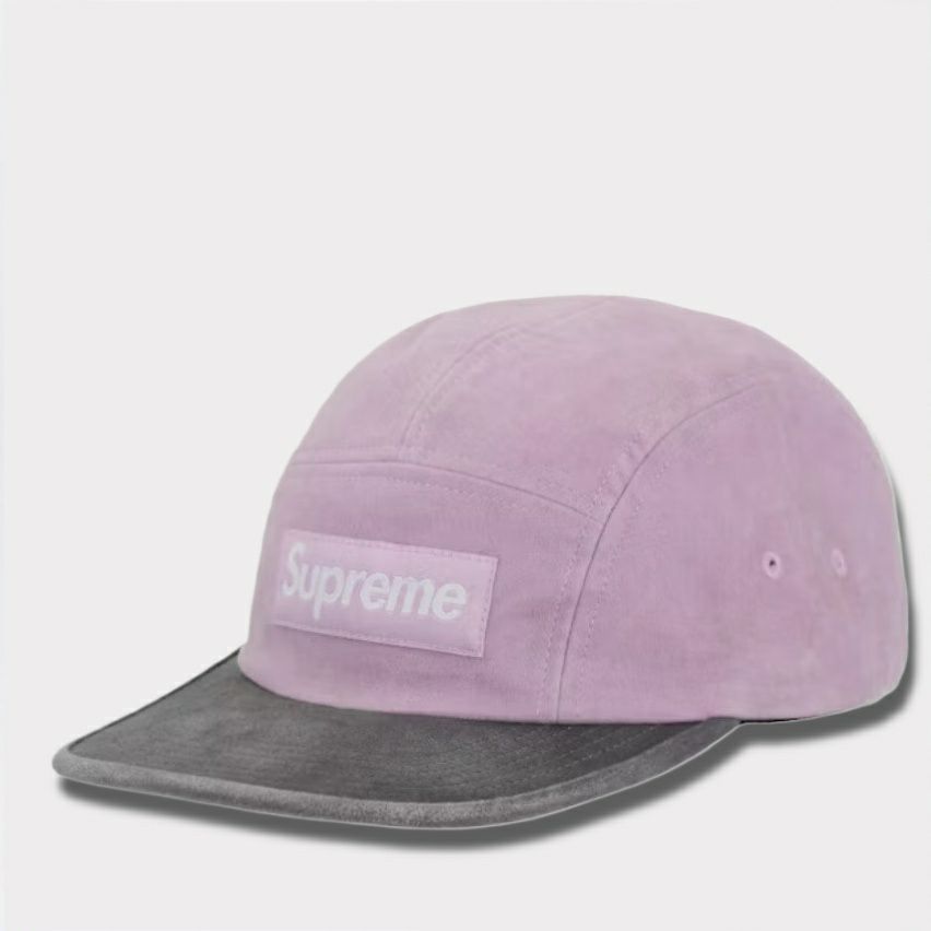  Supreme シュプリーム 2025AW 2-Tone Moleskin Camp Cap　2 トーン モールスキン キャンプ キャップ　ライトピンク