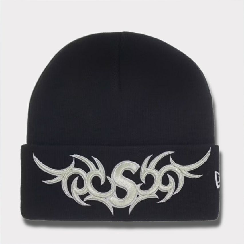 Supreme シュプリーム 2025AW New Era Tribal S Logo Beanie ニューエラ トライバル Sロゴ ビーニー ブラック