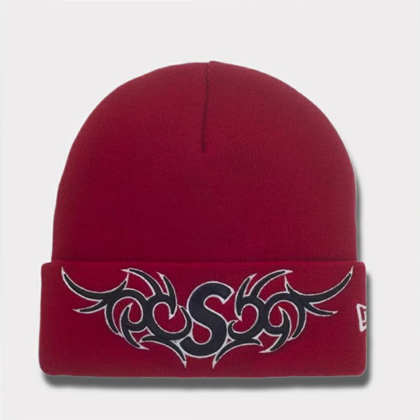 Supreme シュプリーム 2025AW New Era Tribal S Logo Beanie ニューエラ トライバル Sロゴ ビーニー レッド