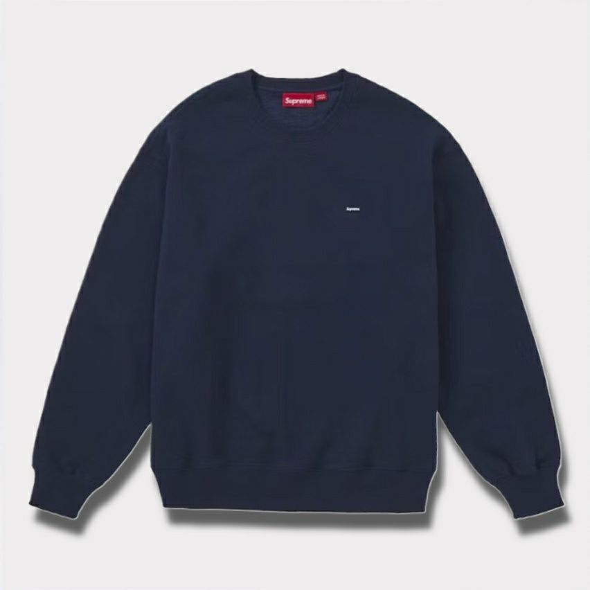 Supreme シュプリーム 2025AW Small Box Crewneck スモール ボックス クルーネック ネイビー