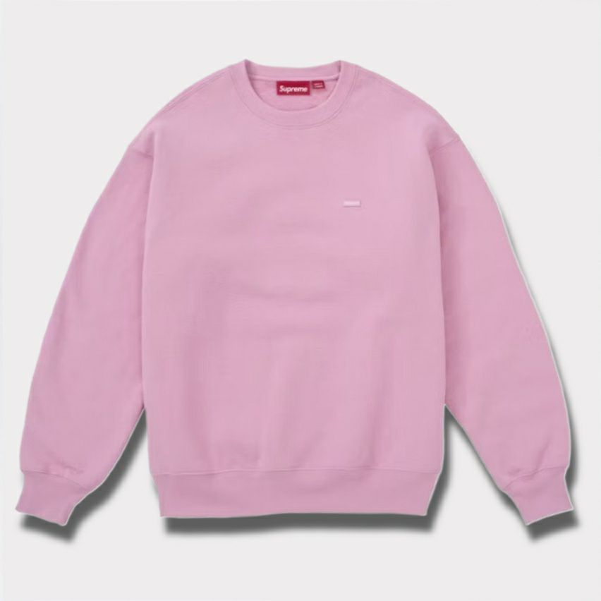 Supreme シュプリーム 2025AW Small Box Crewneck スモール ボックス クルーネック ピンク