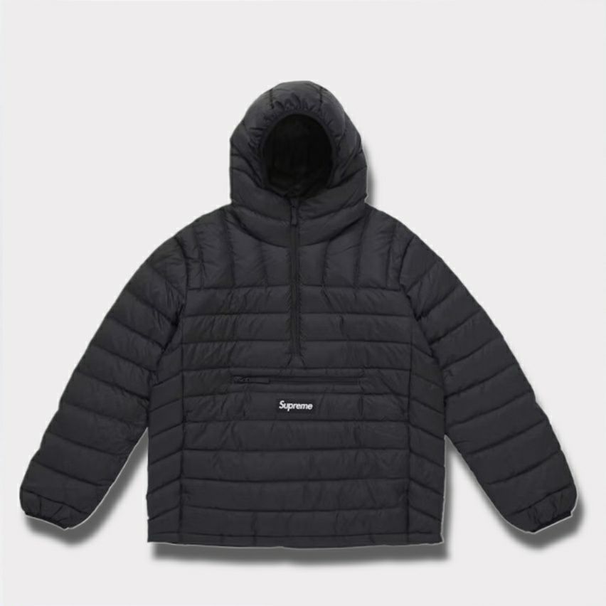 Supreme シュプリーム 2025AW Micro Down Half Zip Pullover マイクロダウンハーフジッププルオーバー ブラック