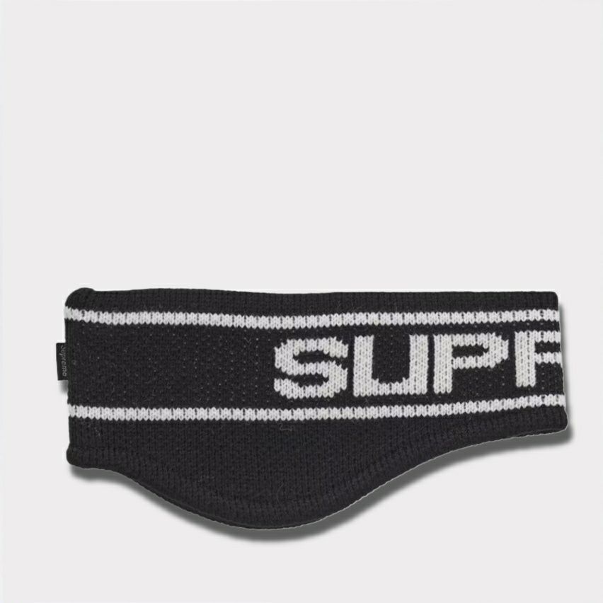 Supreme シュプリーム 2025AW Contrast Logo Headband コントラスト ロゴ ヘッドバンド ブラック