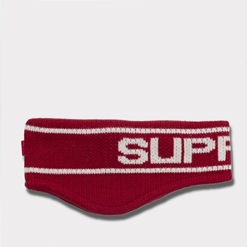 Supreme シュプリーム 2025AW Contrast Logo Headband コントラスト ロゴ ヘッドバンド レッド