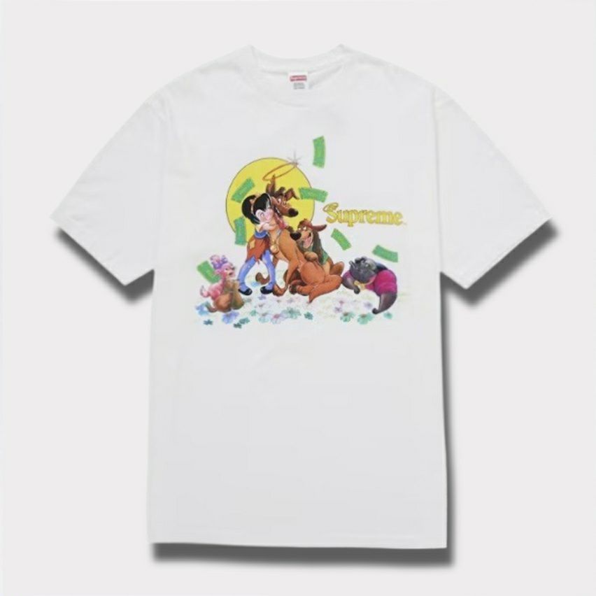 Supreme シュプリーム 2025AW All Dogs Go To Heaven Tee オール ドッグス ゴー トゥ ヘブン Tシャツ ホワイト