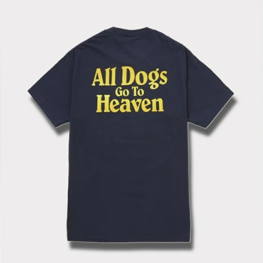 Supreme シュプリーム 2025AW All Dogs Go To Heaven Tee オール ドッグス ゴー トゥ ヘブン Tシャツ ネイビー1