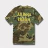 Supreme シュプリーム 2025AW All Dogs Go To Heaven Tee オール ドッグス ゴー トゥ ヘブン Tシャツ ウッドランドカモ1