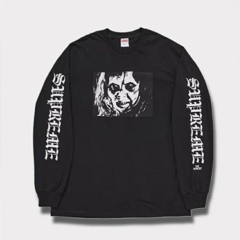 Supreme シュプリーム 2025AW The Exorcist Mother L/S Tee　エクソシスト マザー ロングスリーブTシャツ　ブラック