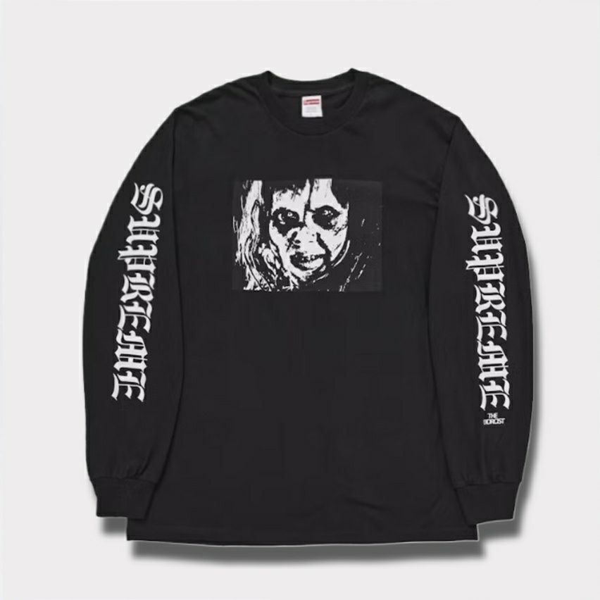 Supreme シュプリーム 2025AW The Exorcist Mother L/S Tee　エクソシスト マザー ロングスリーブTシャツ　ブラック