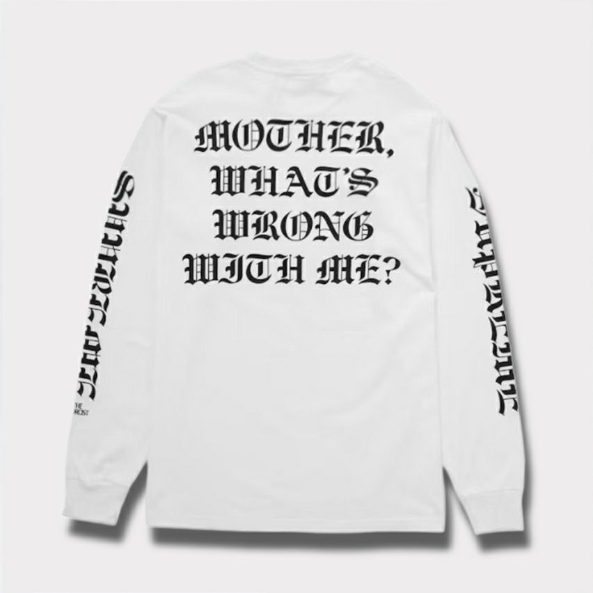 Supreme シュプリーム 2025AW The Exorcist Mother L/S Tee　エクソシスト マザー ロングスリーブTシャツ　ホワイト1