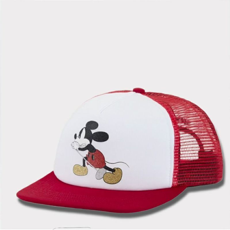 Supreme シュプリーム 2025AW Number (N)ine x Mickey Mouse Mesh Back 5-Panel ナンバーナイン x ミッキーマウス メッシュ バック 5 パネルキャップ　レッド