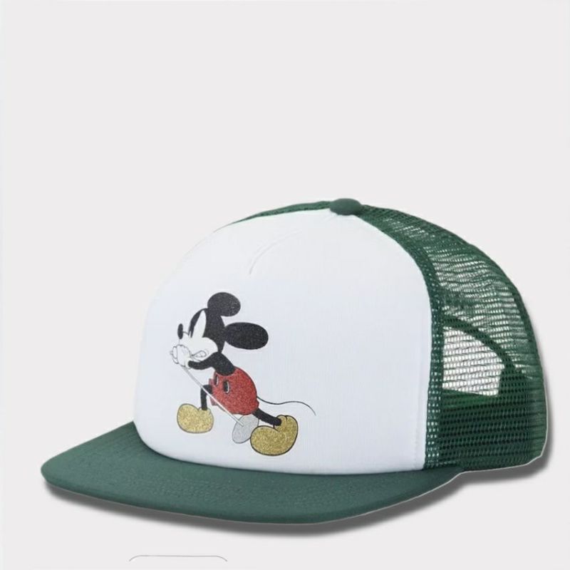Supreme シュプリーム 2025AW Number (N)ine x Mickey Mouse Mesh Back 5-Panel ナンバーナイン x ミッキーマウス メッシュ バック 5 パネルキャップ　グリーン