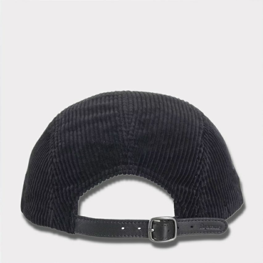Supreme シュプリーム 2025AW Corduroy Camp Cap コーデュロイキャンプキャップ ブラック1