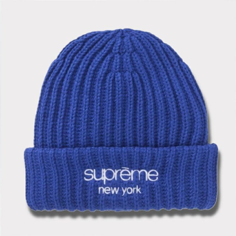 Supreme シュプリーム 2025AW Chunky Rib Classic Logo Beanie チャン