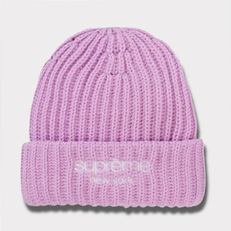 Supreme シュプリーム 2025AW Chunky Rib Classic Logo Beanie チャン