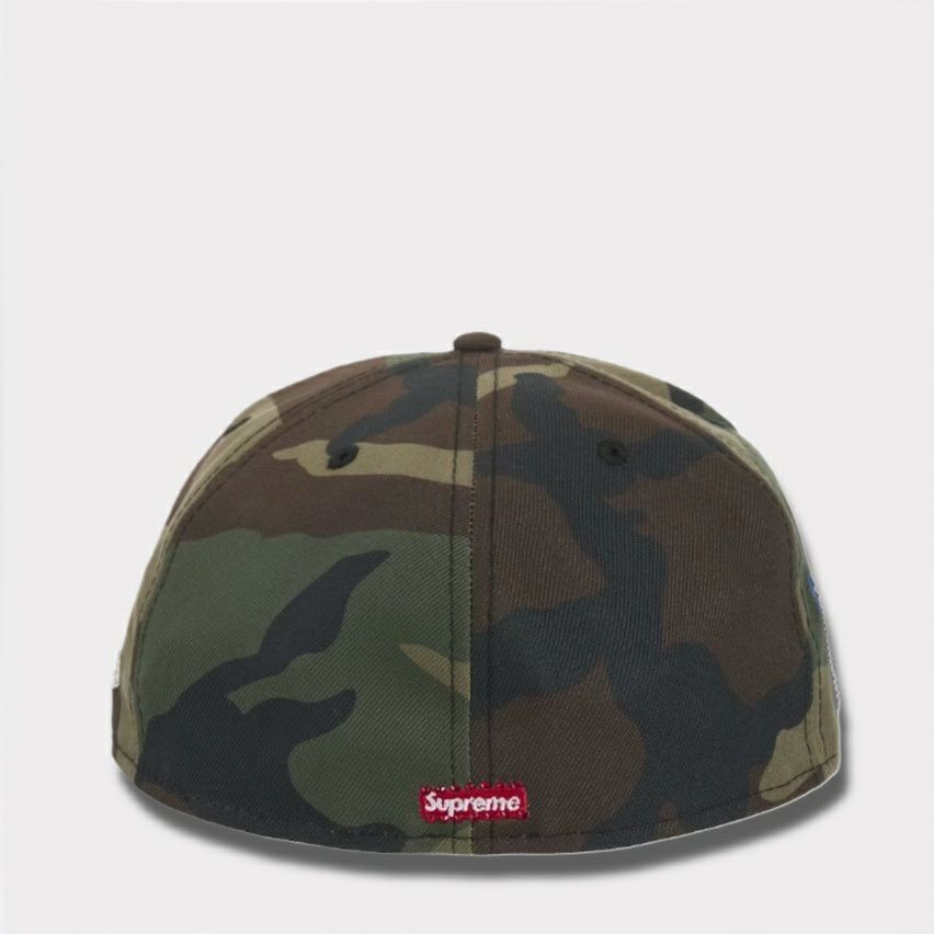 Supreme シュプリーム 2025AW Swarovski S Logo New Era Capスワロフスキー S ロゴ ニューエラキャップ ウッドランドカモ1