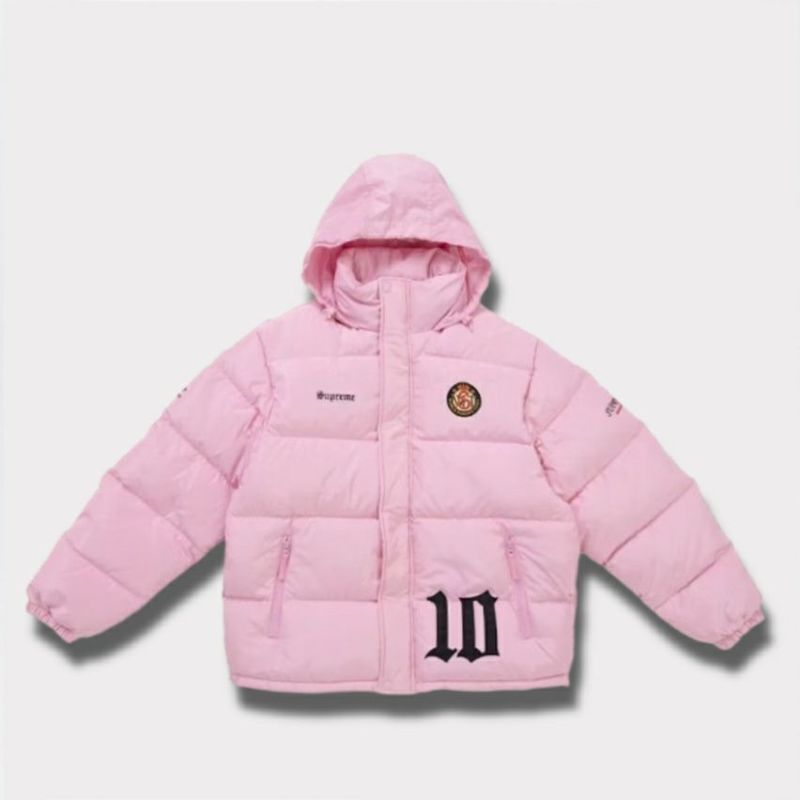  Supreme シュプリーム 2025AW Umbro Down Puffer Jacket アンブロ ダウン パファー ジャケット ピンク