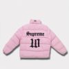  Supreme シュプリーム 2025AW Umbro Down Puffer Jacket アンブロ ダウン パファー ジャケット ピンク1