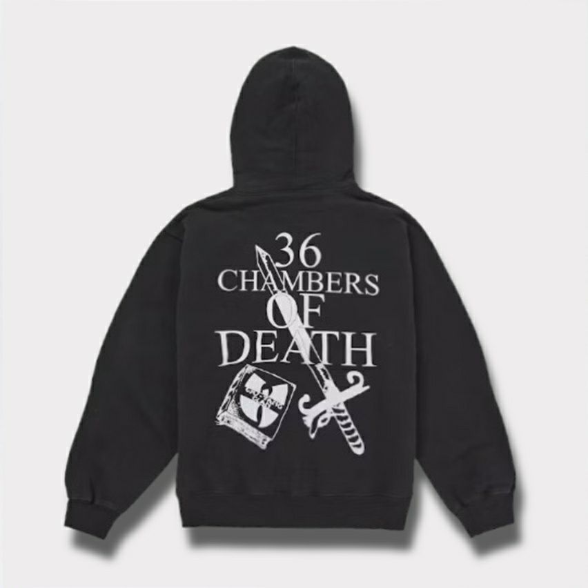  Supreme シュプリーム 2025AW Wu-Tang Clan Hooded Sweatshirt ウータンクラン フード パーカー　ブラック1