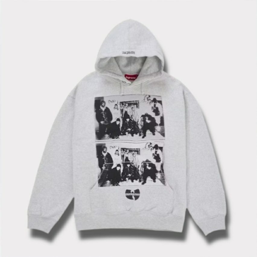 Supreme シュプリーム 2025AW Wu-Tang Clan Hooded Sweatshirt ウータンクラン フード パーカー　ヘザーグレー