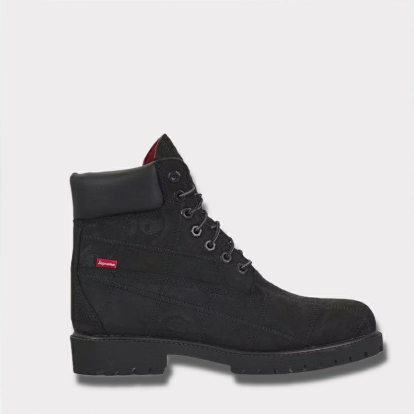 Supreme 2025AW Timberland Patchwork 6 Inch Premium Boot ティンバーランド パッチワーク 6インチ プレミアムブーツ ブラック