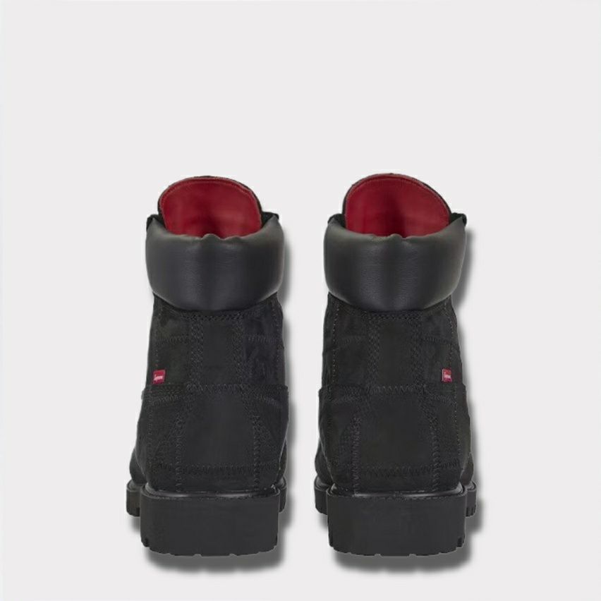 Supreme 2025AW Timberland Patchwork 6 Inch Premium Boot ティンバーランド パッチワーク 6インチ プレミアムブーツ ブラック1
