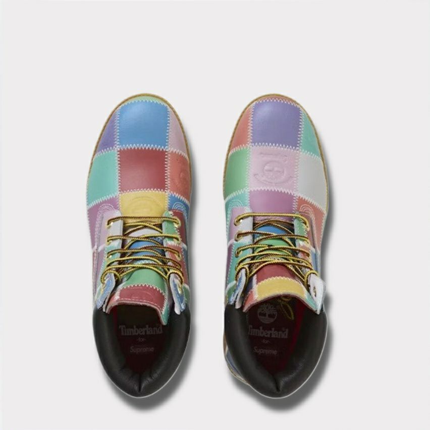 Supreme 2025AW Timberland Patchwork 6 Inch Premium Boot ティンバーランド パッチワーク 6インチ プレミアムブーツ マルチカラー2