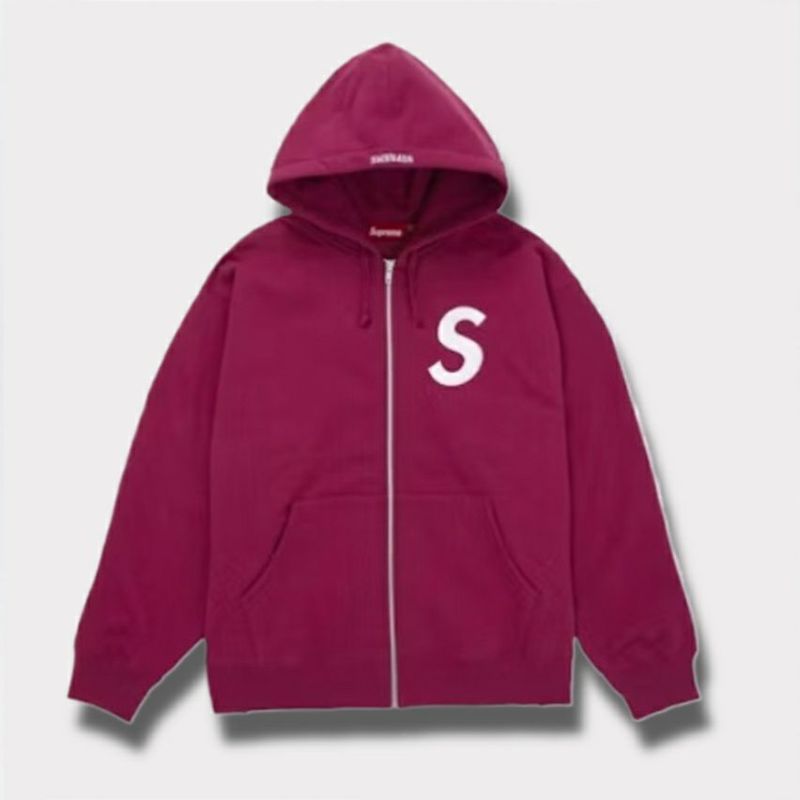 Supreme シュプリーム 2025AW S Logo Zip Up Hooded Sweatshirt Sロゴ