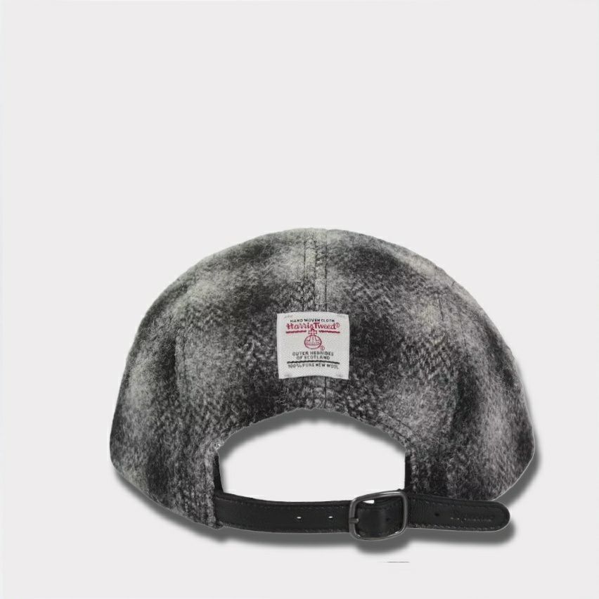 Supreme シュプリーム 2025AW Harris Tweed Camp Cap ハリスツイード キャンプキャップ ブラック1