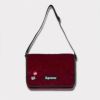 Supreme シュプリーム 2025AW Velvet Small Messenger Bag ベルベット