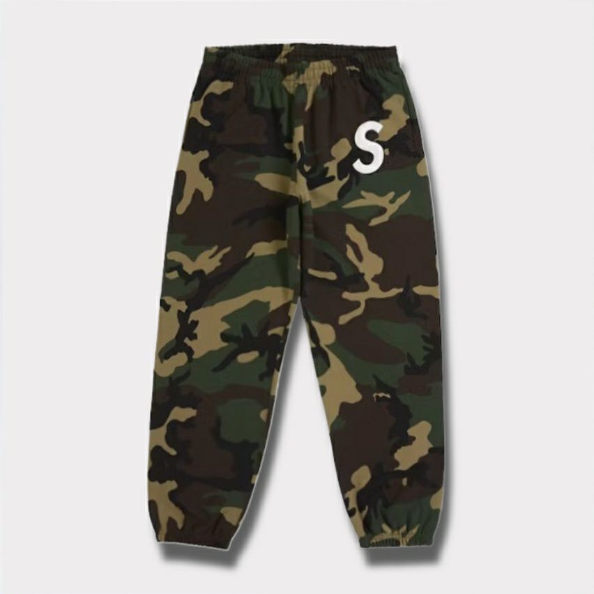 Supreme シュプリーム 2025AW S Logo Sweatpant Sロゴ スウェットパンツ ウッドランドカモ