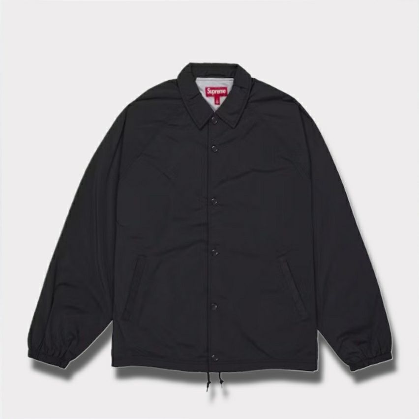 Supreme シュプリーム 2025AW Old English Arc Coaches Jacket オールドイングリッシュ アーク コーチジャケット ブラック1