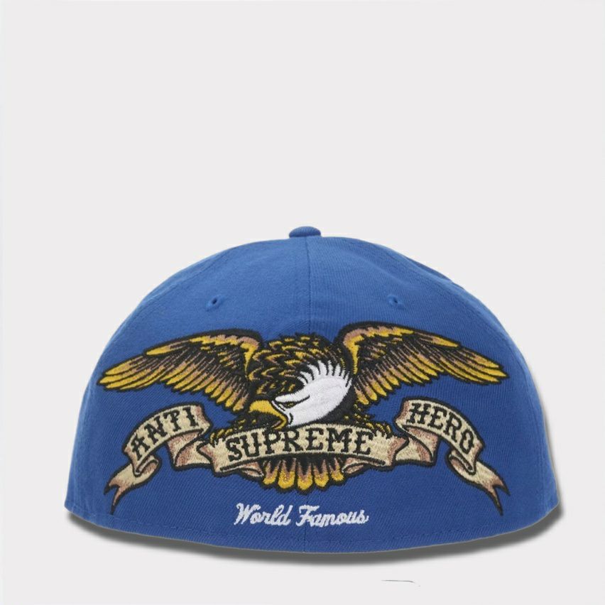 Supreme シュプリーム 2025AW ANTIHERO New Era Cap アンタイヒーロー ニューエラキャップ ロイヤル1