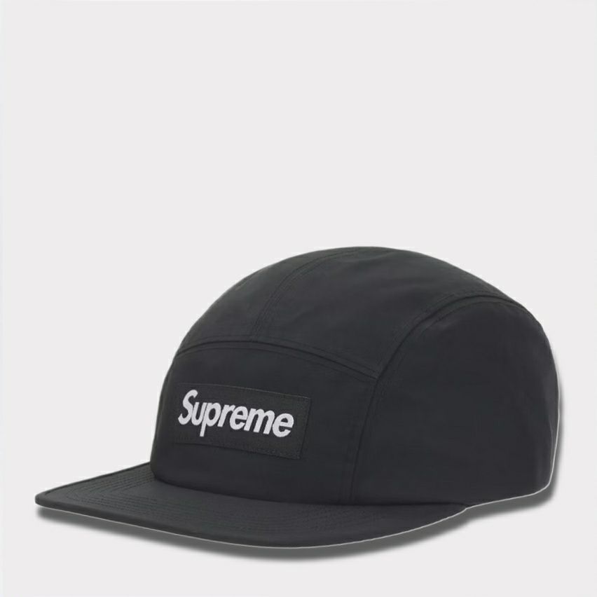Supreme シュプリーム 2025AW GORE-TEX Zip Pocket Camp Cap ゴアテックス ジップ ポケット キャンプ キャップ ブラック