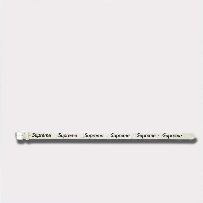  Supreme シュプリーム 2025AW Repeat Leather Belt リピート レザー ベルト フローラル1