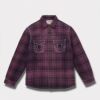  Supreme シュプリーム 2025AW True Religion Quilted Lined Plaid Flannel Shirt トゥルーリリジョン キルティング ラインド チェック フランネル シャツ　パープル