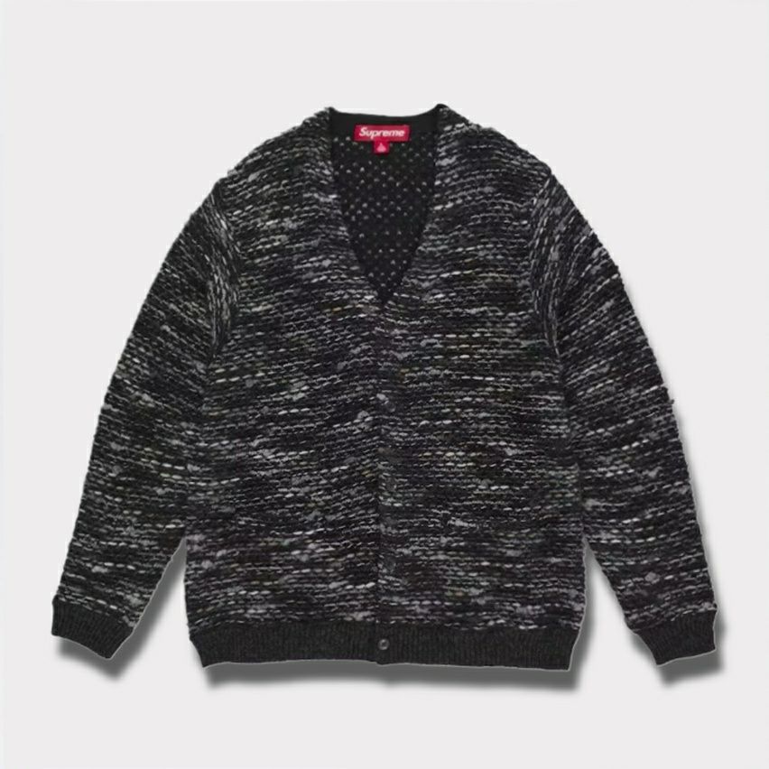 Supreme シュプリーム 2025AW Textured Cardigan テクスチャード カーディガン ブラック