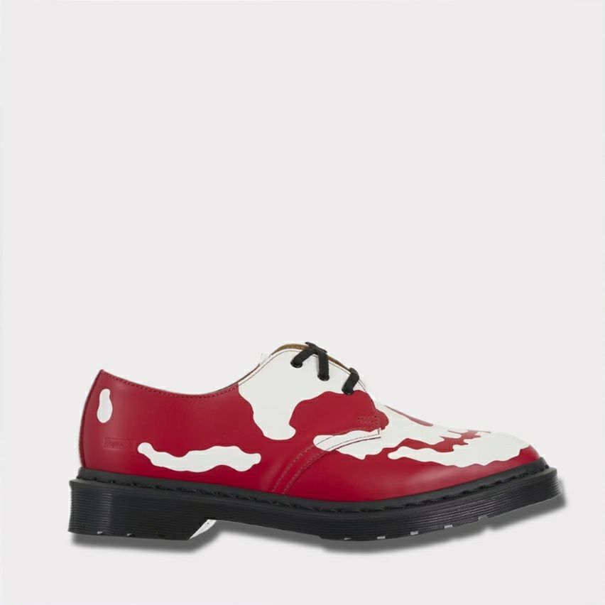 Supreme 2025AW Dr.Martens 1461 Skull 3 Eye Shoe ドクターマーチン 1461 スカル 3アイ シューズ レッド