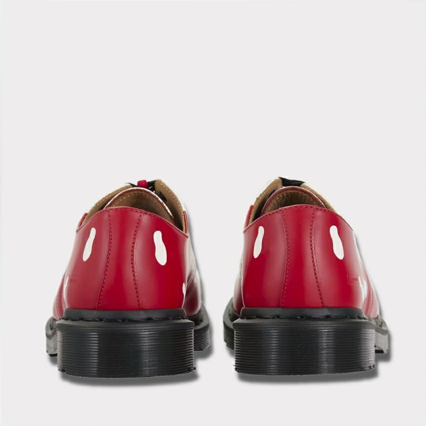 Supreme 2025AW Dr.Martens 1461 Skull 3 Eye Shoe ドクターマーチン 1461 スカル 3アイ シューズ レッド2