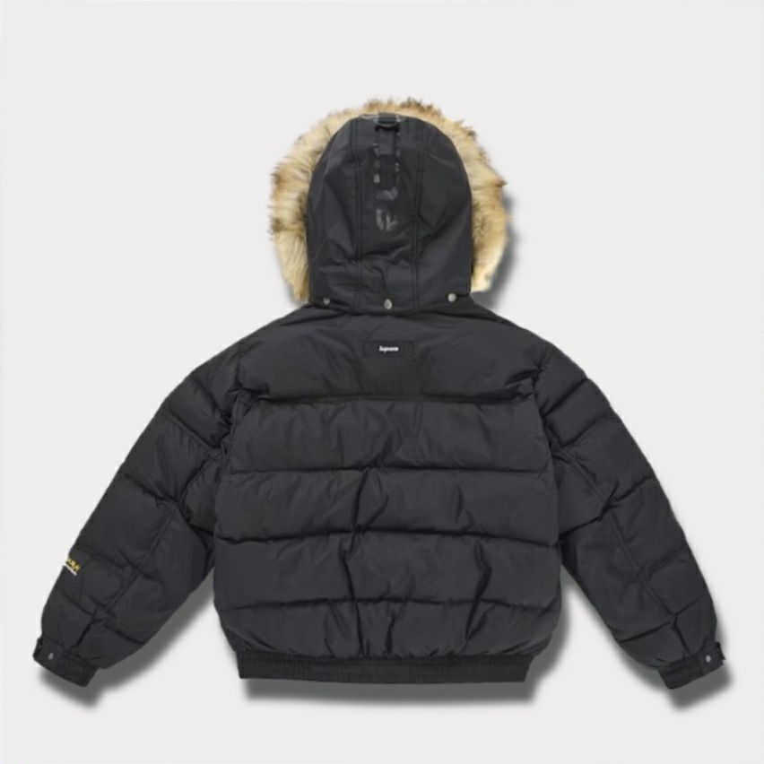  Supreme シュプリーム 2025AW Facemask 700-Fill Down Puffer Jacket フェイスマスク 700フィル ダウン パファー ジャケット ブラック1